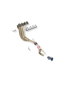 COLECTOR DE ESCAPE TUBULAR INOXIDABLE / OPEL CORSA C