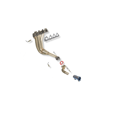 COLECTOR DE ESCAPE TUBULAR INOXIDABLE / OPEL CORSA C