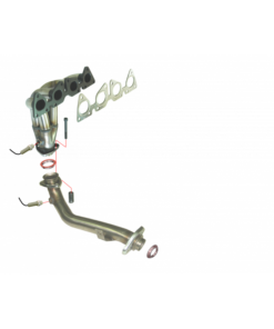 COLECTOR DE ESCAPE TUBULAR INOXIDABLE / PEUGEOT 207 / CITROËN C2
