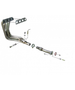COLECTOR DE ESCAPE TUBULAR INOXIDABLE / OPEL VECTRA A / OPEL KADETT E / OPEL CALIBRA / OPEL ASTRA F