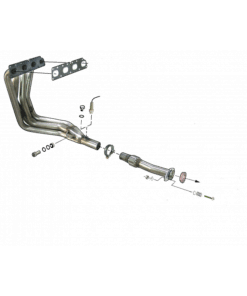 COLECTOR DE ESCAPE TUBULAR INOXIDABLE / OPEL VECTRA A / OPEL KADETT E / OPEL CALIBRA / OPEL ASTRA F