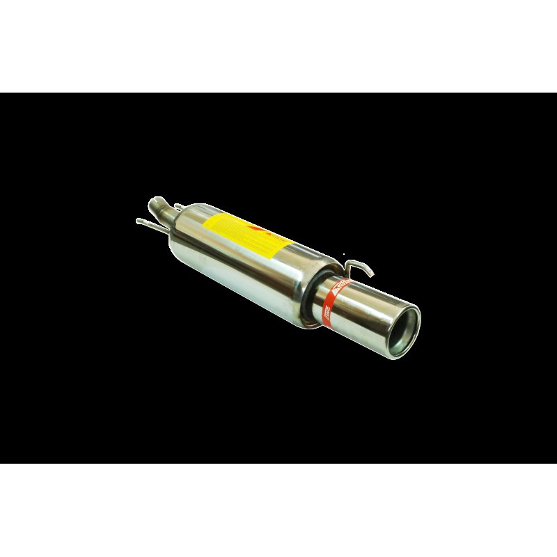 ESCAPE TRASERO INOXIDABLE / FORD FIESTA