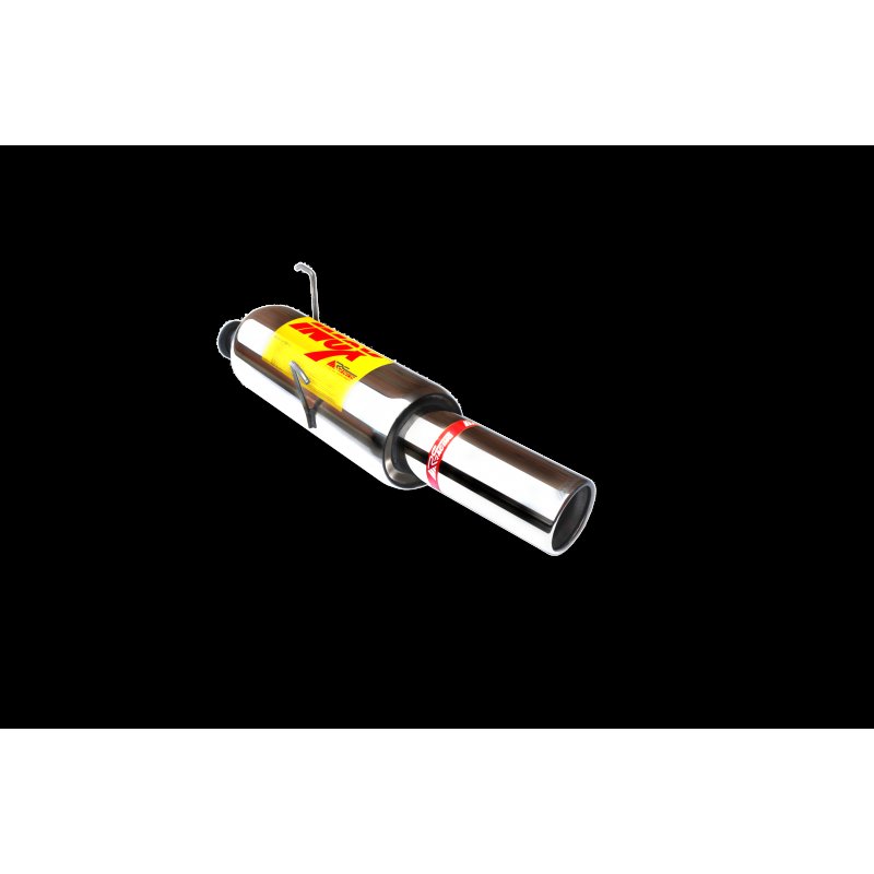 ESCAPE TRASERO INOXIDABLE / PEUGEOT 206