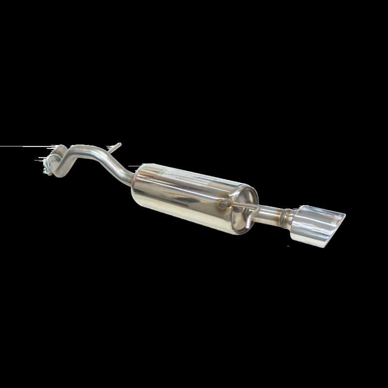 ESCAPE TRASERO INOXIDABLE NO HOMOLOGADO / VOLKSWAGEN GOLF IV / AUDI A3 / VOLKSWAGEN BEETLE / SEAT LEON