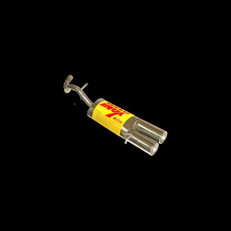 ESCAPE TRASERO INOXIDABLE / VOLKSWAGEN GOLF IV / AUDI A3 / VOLKSWAGEN BEETLE / SEAT LEON