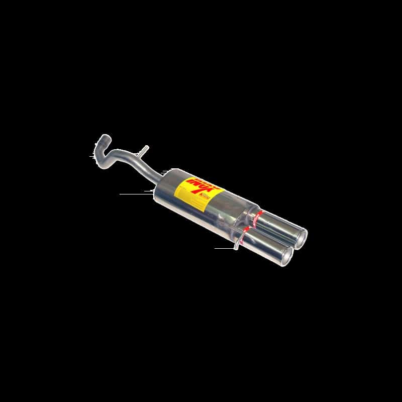 ESCAPE TRASERO INOXIDABLE / VOLKSWAGEN GOLF IV / AUDI A3 / VOLKSWAGEN BEETLE / SEAT LEON