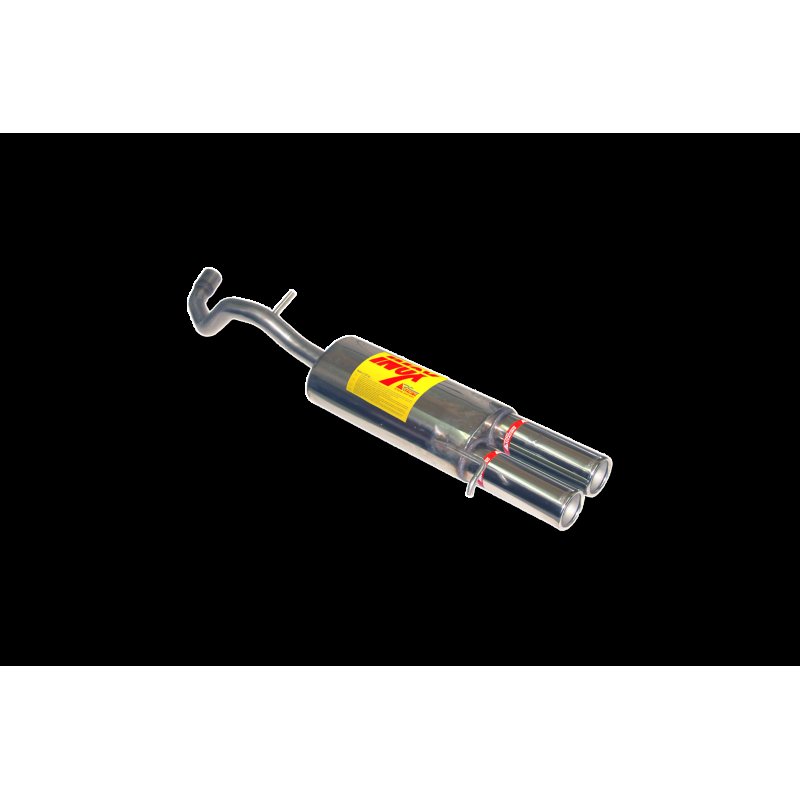 ESCAPE TRASERO INOXIDABLE / VOLKSWAGEN GOLF IV / AUDI A3 / VOLKSWAGEN BEETLE / SEAT LEON