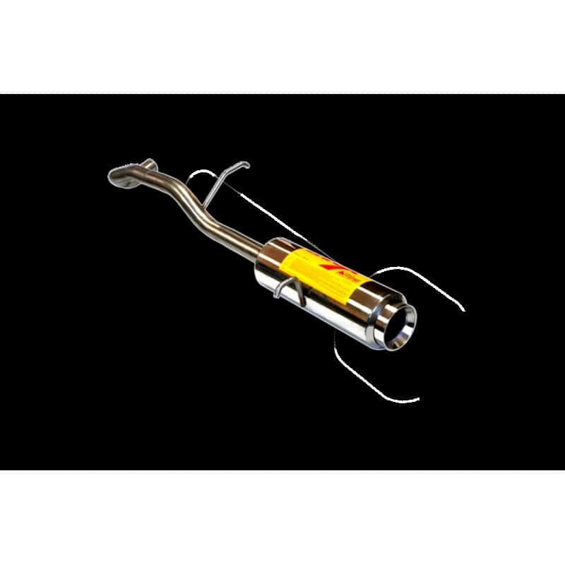 ESCAPE TRASERO INOXIDABLE NO HOMOLOGADO / SEAT IBIZA III
