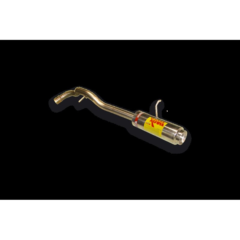 ESCAPE TRASERO INOXIDABLE NO HOMOLOGADO / SEAT LEON