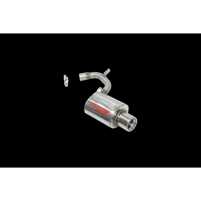 ESCAPE TRASERO INOXIDABLE NO HOMOLOGADO / BMW 118D / BMW 120D