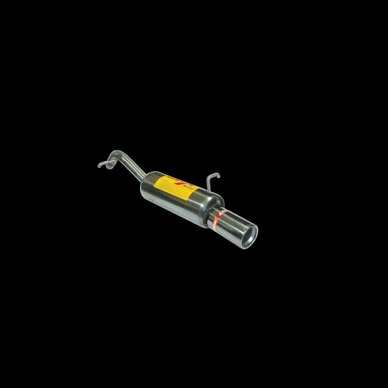 ESCAPE TRASERO INOXIDABLE NO HOMOLOGADO / PEUGEOT 207