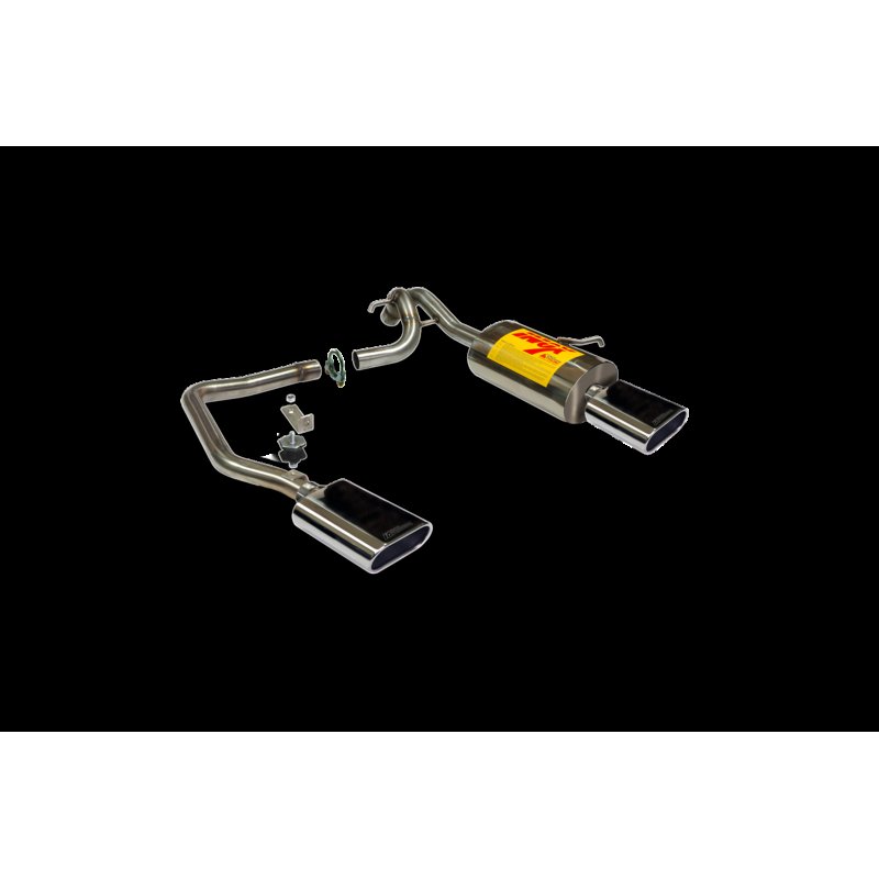 ESCAPE TRASERO INOXIDABLE NO HOMOLOGADO / PEUGEOT 207 RC