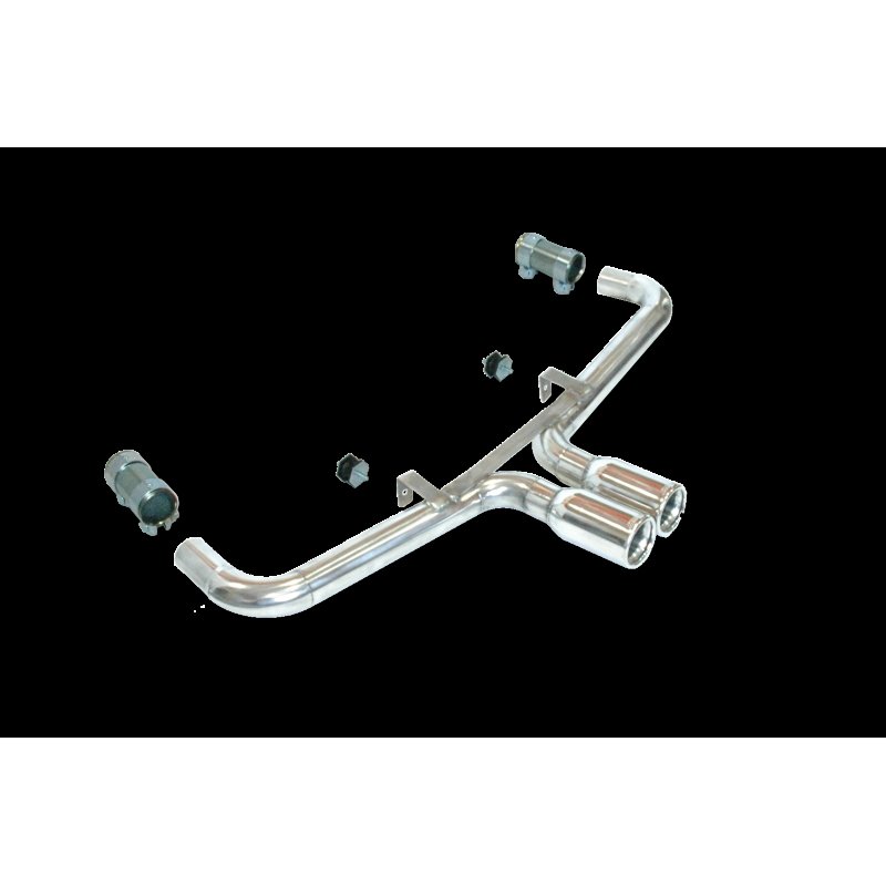 ESCAPE TRASERO INOXIDABLE NO HOMOLOGADO GRUPO-A USO EXCLUSIVO PARA COMPETICIÓN / PORSCHE 718S BOXSTER (981)