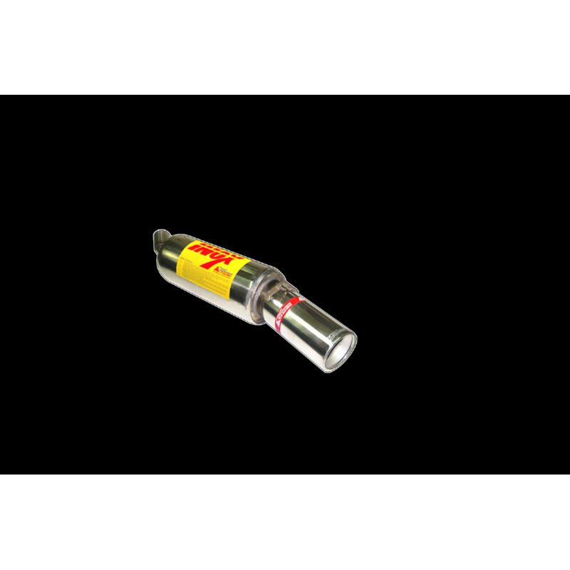 ESCAPE TRASERO INOXIDABLE / FORD FIESTA