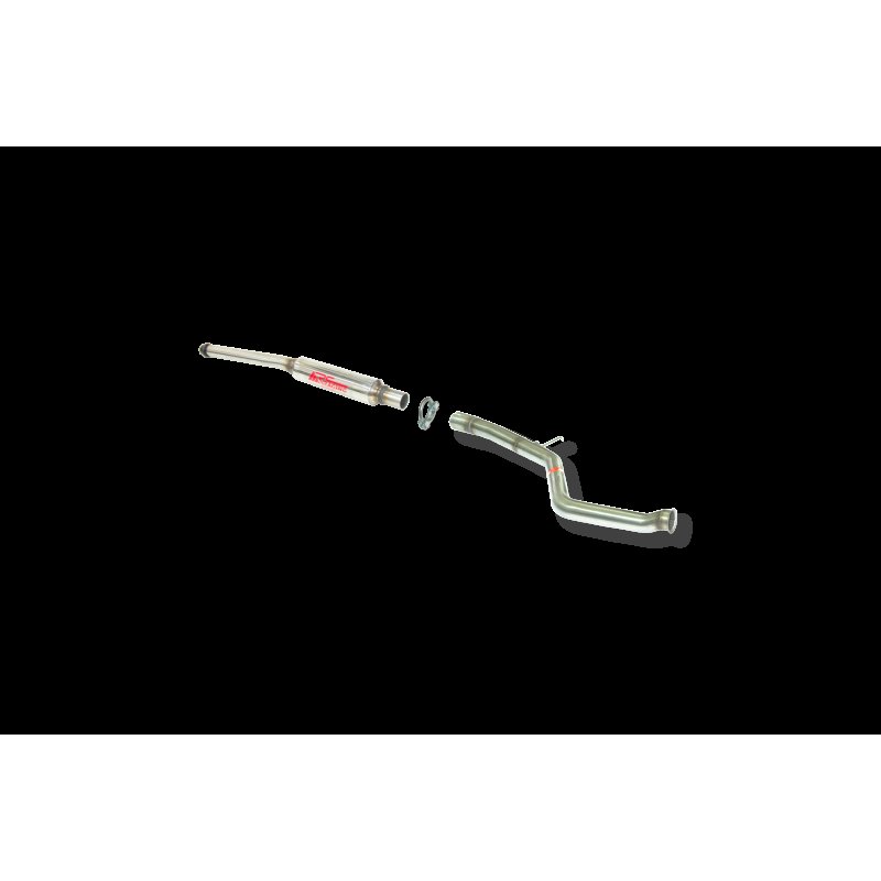 TRAMO INTERMEDIO CON SILENCIADO INOXIDABLE / PEUGEOT 206