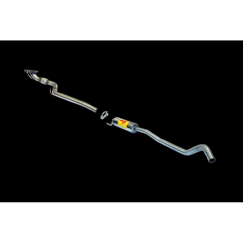 TRAMO INTERMEDIO CON SILENCIADO INOXIDABLE / OPEL CORSA C