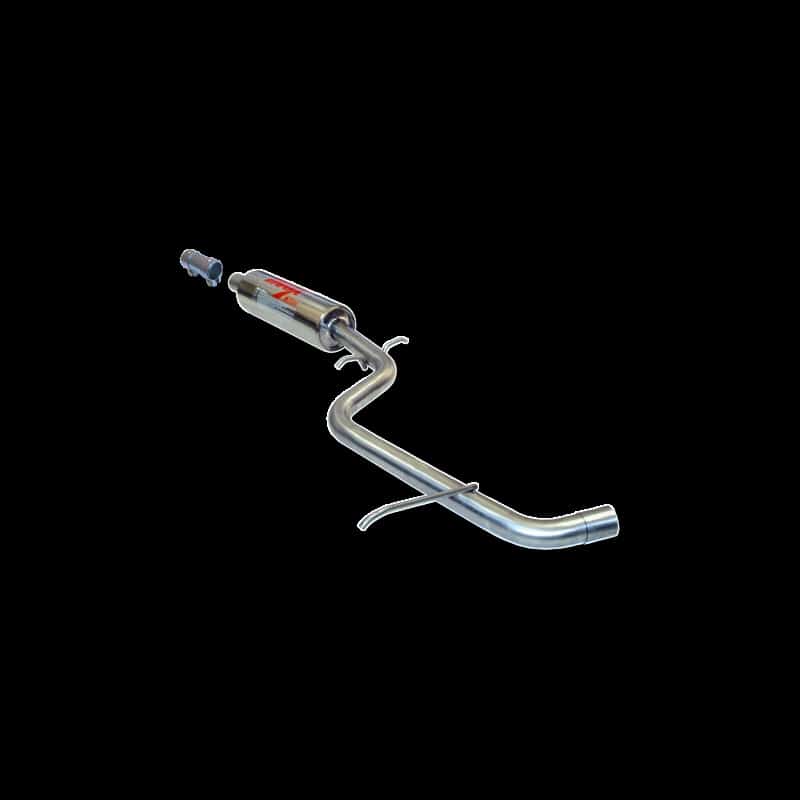 TRAMO INTERMEDIO CON SILENCIADO INOXIDABLE / SEAT LEON / VOLKSWAGEN GOLF V / AUDI A3 / SEAT ALTEA