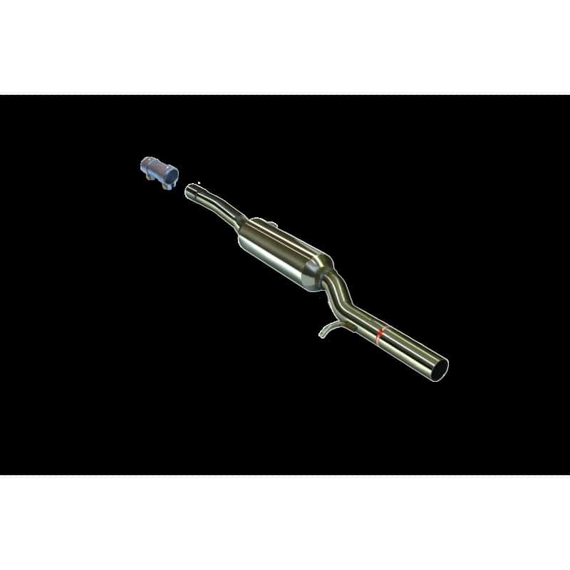 TRAMO INTERMEDIO CON SILENCIADO INOXIDABLE / SEAT LEON / VOLKSWAGEN GOLF IV