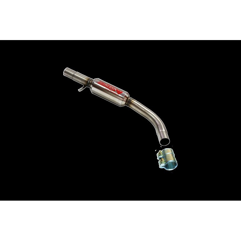 Tramo intermedio inoxidable con silenciador