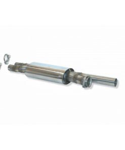 Tubo de competición inoxidable con silenciador