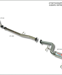LINEA GRUPO N SUBARU IMPREZA 2.0 STI 265CV 02- / USO EXCLUSIVO COMPETICION