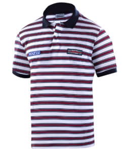 POLO SPARCO REPLICA STRIPED "MARTINI RACING"