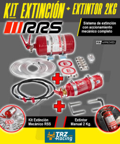 PACK KIT EXTINCION MECANICO + EXTINTOR MANUAL RRS